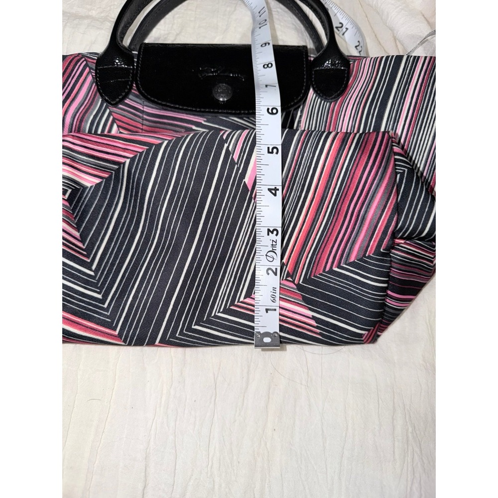 Longchamp limited Edition Le Pliage Op Art handbag - Picture 12 of 12